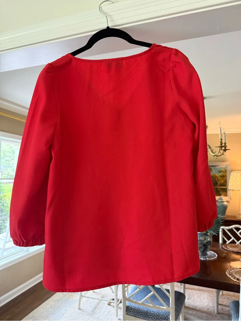 Tuckernuck Poppy Red Hollis Top